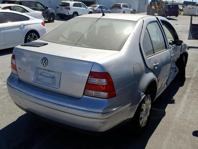 3VWRA69M85M014663 - 2005 VOLKSWAGEN JETTA GL SILVER photo 4