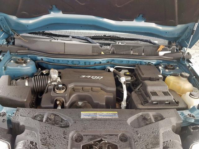 2CKDL33F686279086 - 2008 PONTIAC TORRENT BLUE photo 7