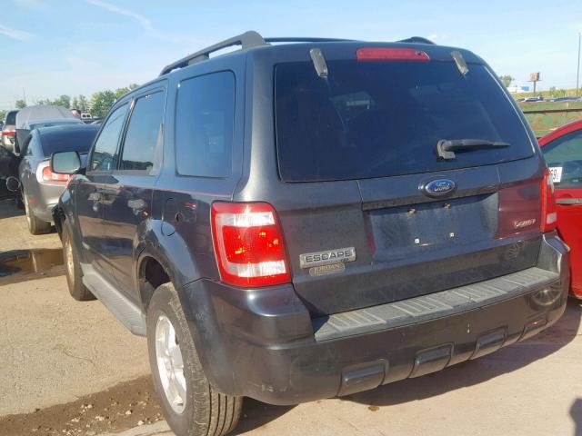 1FMCU93148KC91608 - 2008 FORD ESCAPE XLT GRAY photo 3