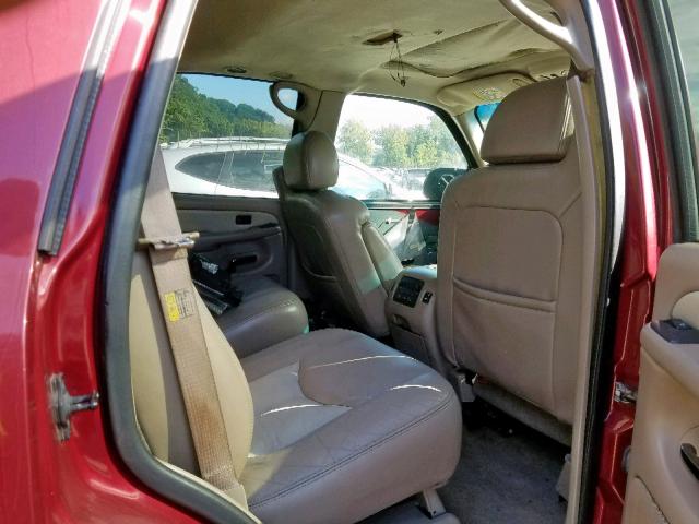 1GKEK63U64J145615 - 2004 GMC YUKON DENA RED photo 6