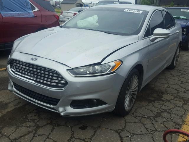 3FA6P0K92GR178395 - 2016 FORD FUSION TIT SILVER photo 2