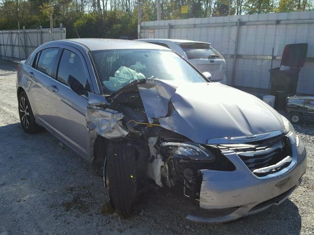 1C3CCBBB0DN766368 - 2013 CHRYSLER 200 TOURIN GRAY photo 1