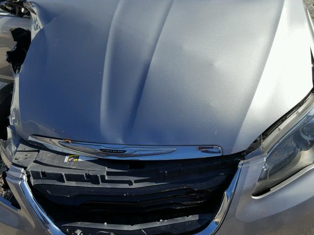 1C3CCBBB0DN766368 - 2013 CHRYSLER 200 TOURIN GRAY photo 7