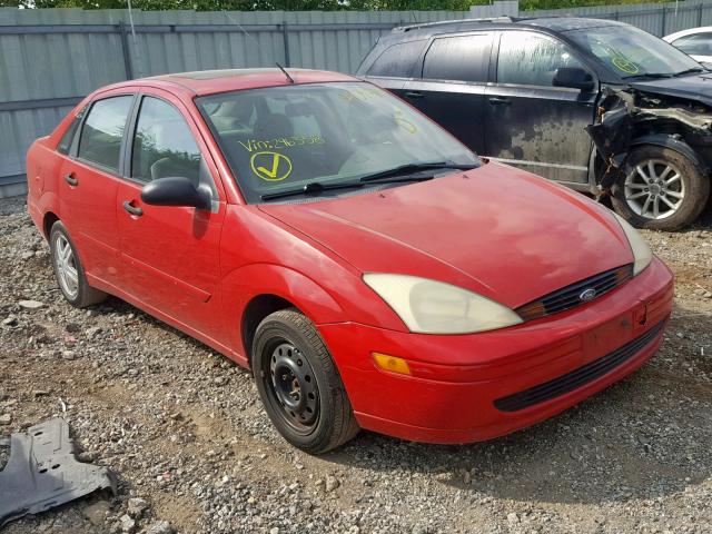 1FAFP34352W296358 - 2002 FORD FOCUS RED photo 1