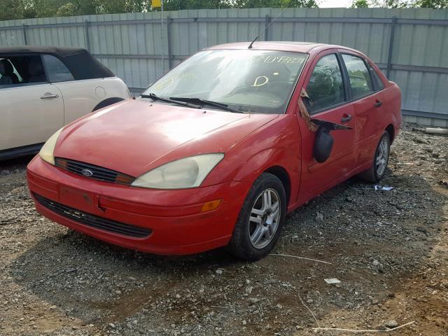 1FAFP34352W296358 - 2002 FORD FOCUS RED photo 2