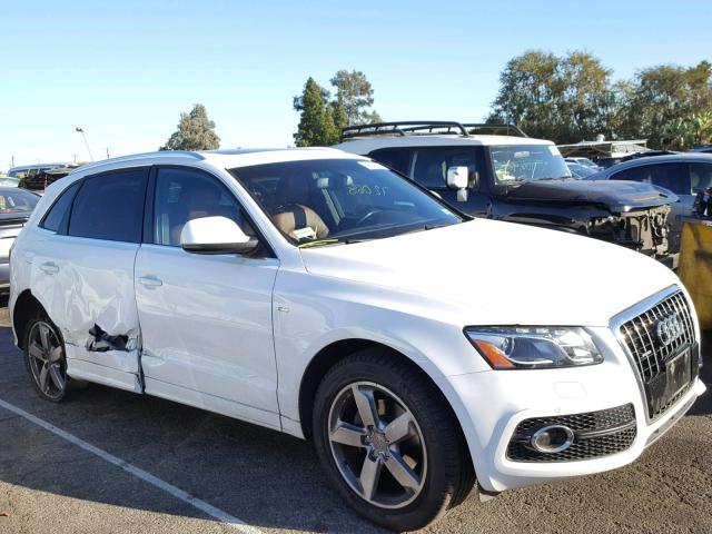 WA1WKAFP2CA018460 - 2012 AUDI Q5 PRESTIG WHITE photo 1