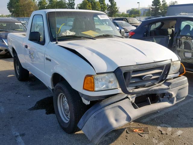 1FTYR10D64PA79897 - 2004 FORD RANGER WHITE photo 1