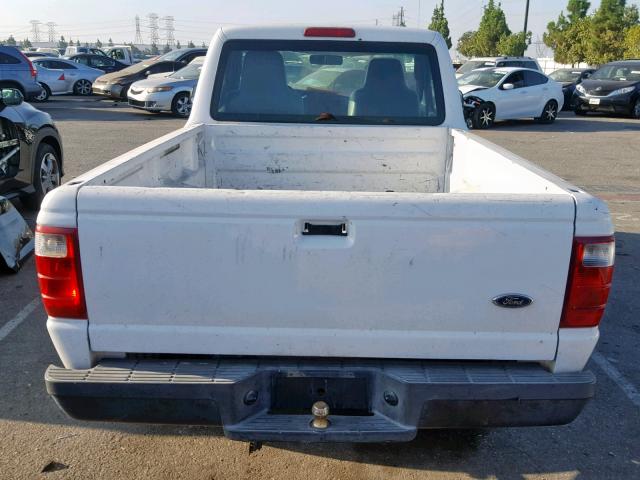 1FTYR10D64PA79897 - 2004 FORD RANGER WHITE photo 9