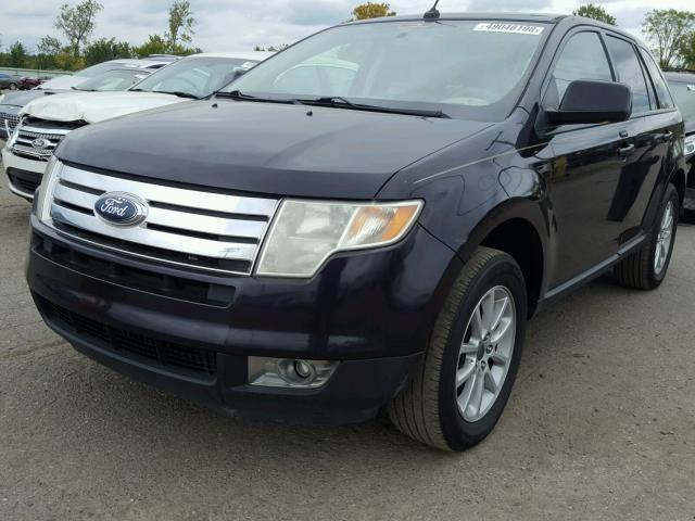 2FMDK39C07BB48793 - 2007 FORD EDGE SEL P PURPLE photo 2