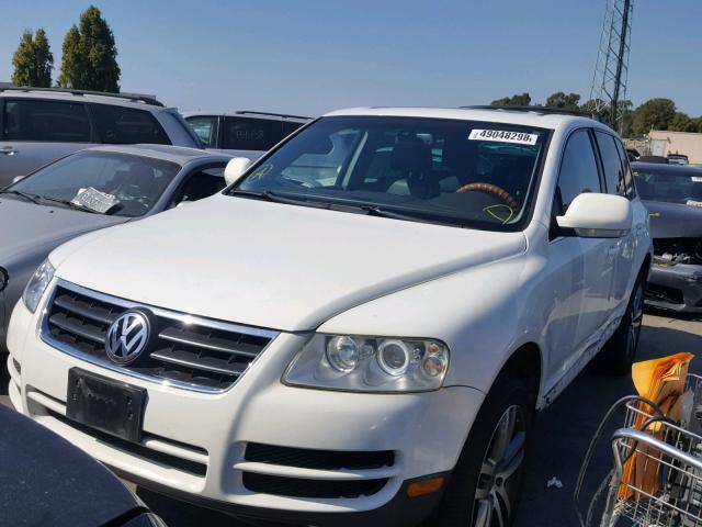 WVGZG77L16D027538 - 2006 VOLKSWAGEN TOUAREG 3. WHITE photo 2