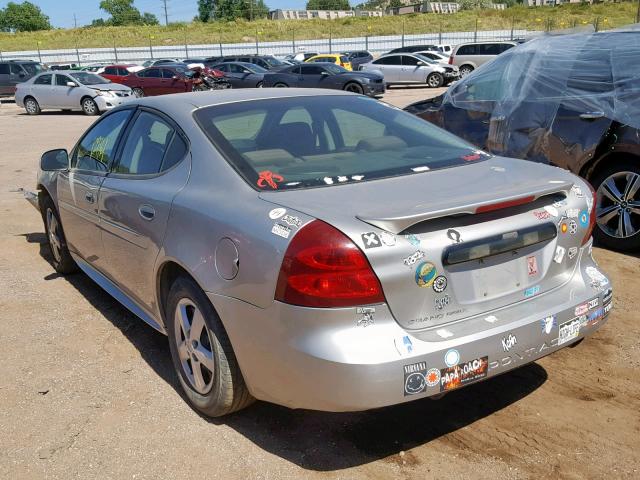 2G2WP552971227512 - 2007 PONTIAC GRAND PRIX SILVER photo 3