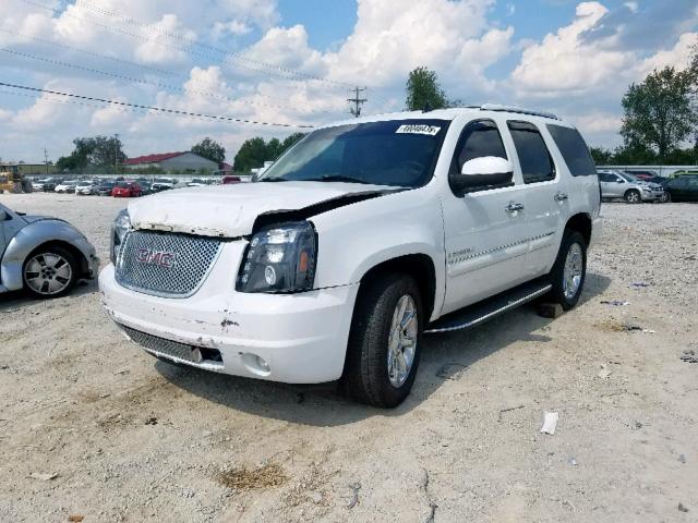 1GKFK63807J258987 - 2007 GMC YUKON DENA WHITE photo 2