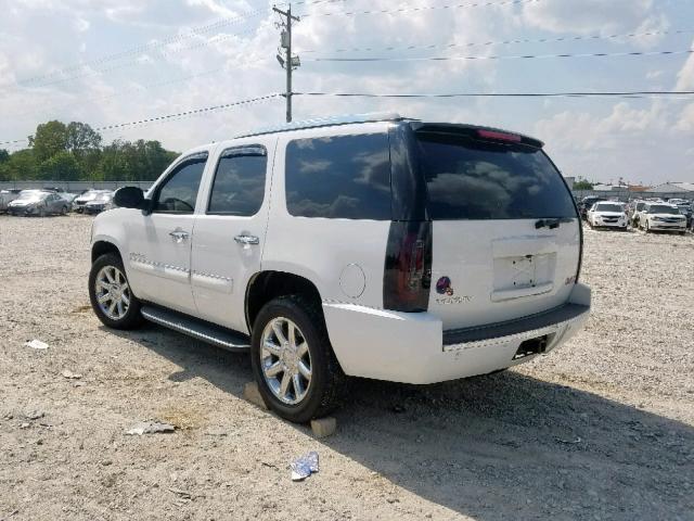 1GKFK63807J258987 - 2007 GMC YUKON DENA WHITE photo 3