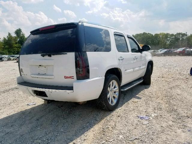 1GKFK63807J258987 - 2007 GMC YUKON DENA WHITE photo 4