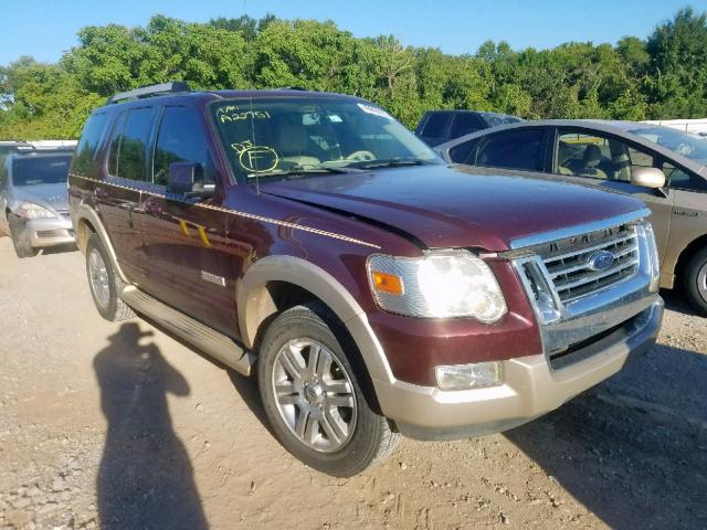 1FMEU748X6UA22751 - 2006 FORD EXPLORER E MAROON photo 1