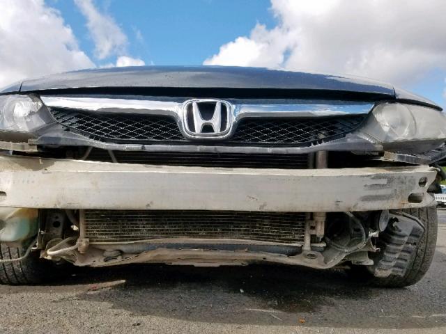 1HGFA16819L030132 - 2009 HONDA CIVIC EX GRAY photo 9