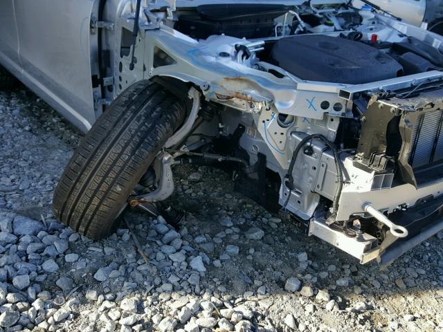 YV4102CK4K1423221 - 2019 VOLVO XC90 T5 SILVER photo 9