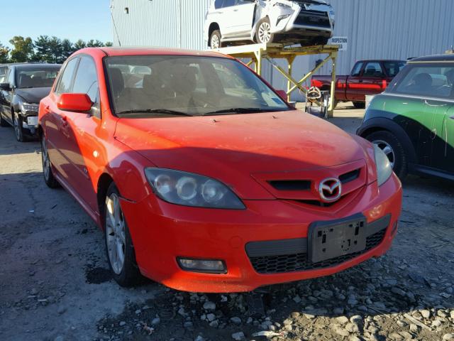 JM1BK344071755090 - 2007 MAZDA 3 HATCHBAC RED photo 1