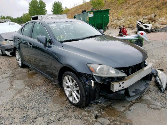 JTHCF5C20B5046308 - 2011 LEXUS IS 250 GRAY photo 1