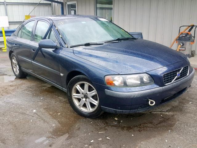 YV1RS61T732248276 - 2003 VOLVO S60 GRAY photo 1