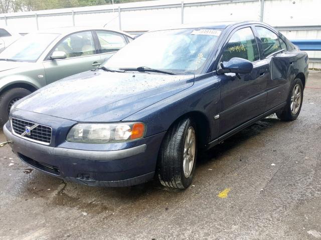 YV1RS61T732248276 - 2003 VOLVO S60 GRAY photo 2