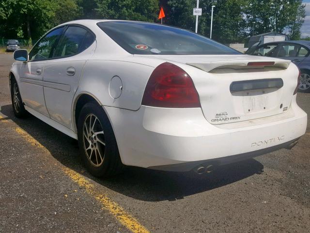 2G2WR524141129442 - 2004 PONTIAC GRAND PRIX Սպիտակ լուսանկար 3