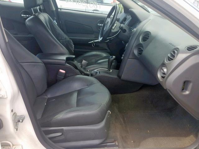 2G2WR524141129442 - 2004 PONTIAC GRAND PRIX Սպիտակ լուսանկար 5