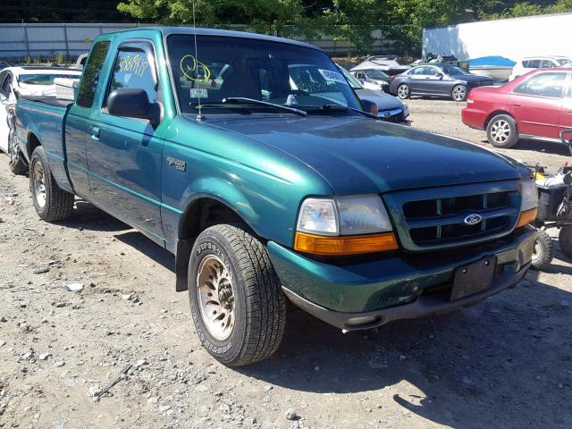 1FTYR14VXXTA11908 - 1999 FORD RANGER SUP GREEN photo 1