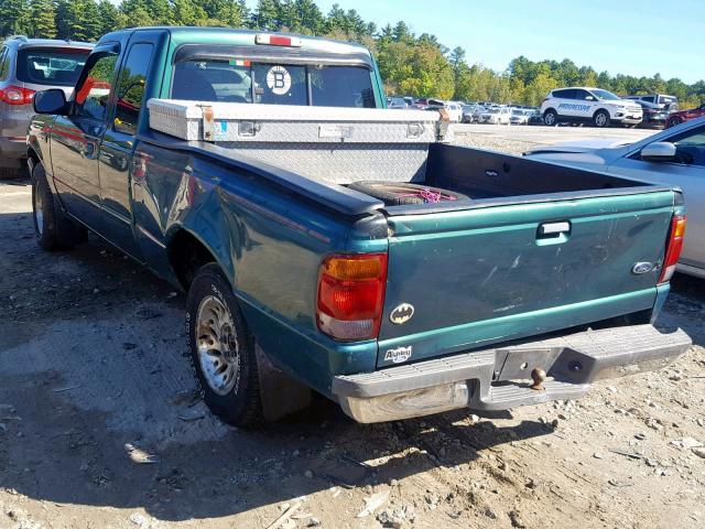 1FTYR14VXXTA11908 - 1999 FORD RANGER SUP GREEN photo 3