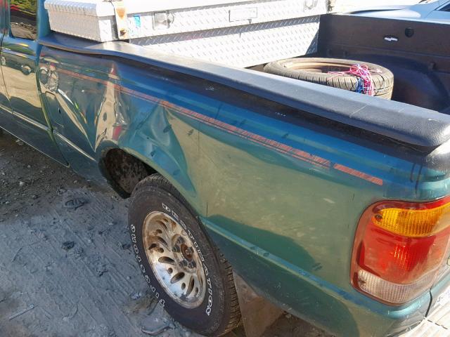 1FTYR14VXXTA11908 - 1999 FORD RANGER SUP GREEN photo 9