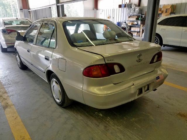 1NXBR12E0YZ383628 - 2000 TOYOTA COROLLA VE SILVER photo 3