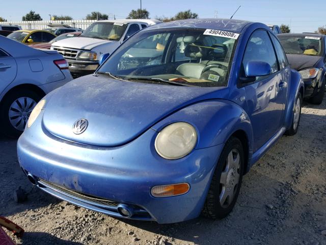 3VWCA21C4XM435302 - 1999 VOLKSWAGEN NEW BEETLE Mavi foto 2