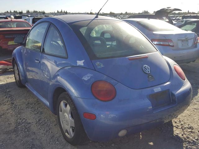 3VWCA21C4XM435302 - 1999 VOLKSWAGEN NEW BEETLE Mavi foto 3