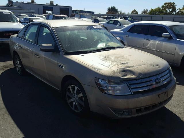 1FAHP24W08G147744 - 2008 FORD TAURUS SEL TAN photo 1