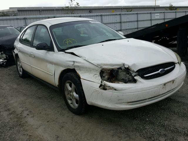 1FAFP55U21G261935 - 2001 FORD TAURUS SES WHITE photo 1