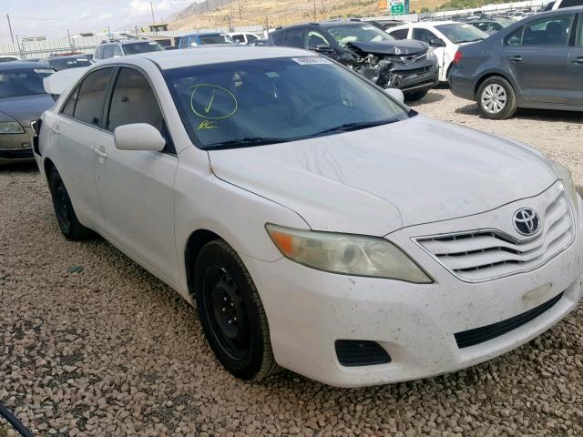 4T1BF3EKXBU590072 - 2011 TOYOTA CAMRY BASE WHITE photo 1