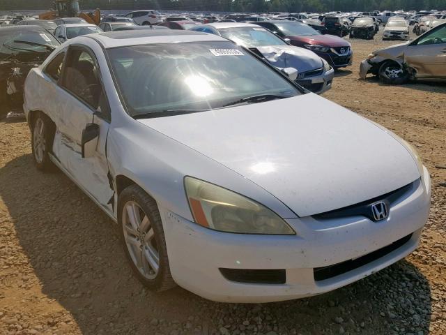 1HGCM81694A005363 - 2004 HONDA ACCORD EX WHITE photo 1