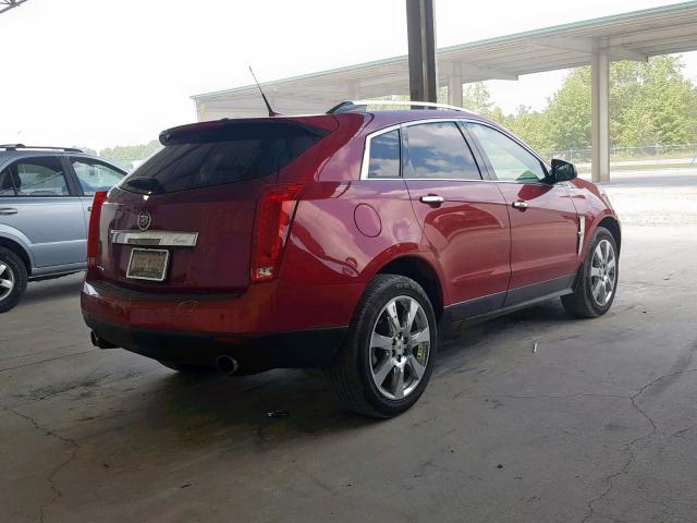 3GYFNBEY9BS529314 - 2011 CADILLAC SRX PERFOR RED photo 4