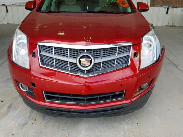 3GYFNBEY9BS529314 - 2011 CADILLAC SRX PERFOR RED photo 9