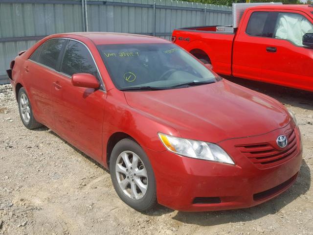 4T1BE46K18U238157 - 2008 TOYOTA CAMRY CE RED photo 1