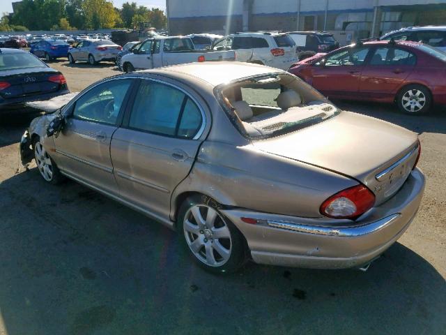 SAJEA51C84WD83153 - 2004 JAGUAR X-TYPE 3.0 TAN photo 3