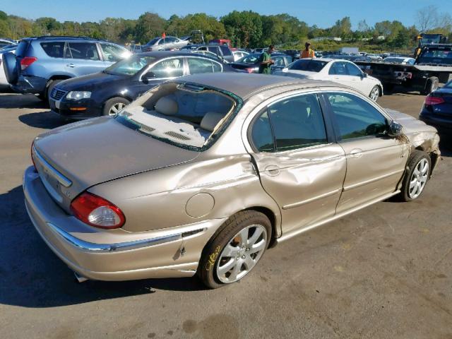 SAJEA51C84WD83153 - 2004 JAGUAR X-TYPE 3.0 TAN photo 4