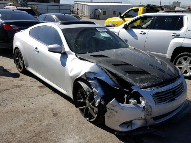 JNKCV64E68M118516 - 2008 INFINITI G37 BASE SILVER photo 1