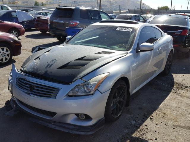 JNKCV64E68M118516 - 2008 INFINITI G37 BASE SILVER photo 2