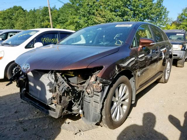 4T3BA3BB3DU048812 - 2013 TOYOTA VENZA LE BROWN photo 2