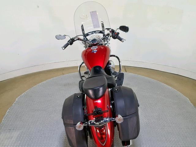 JYAVP31E2CA000699 - 2012 YAMAHA XVS1300 A RED photo 9