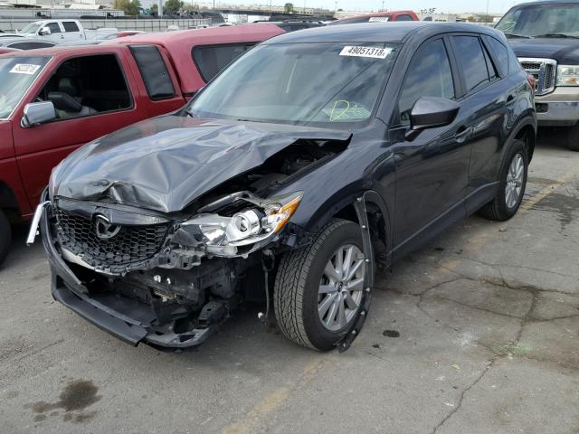 JM3KE4BE3E0427181 - 2014 MAZDA CX-5 SPORT GRAY photo 2