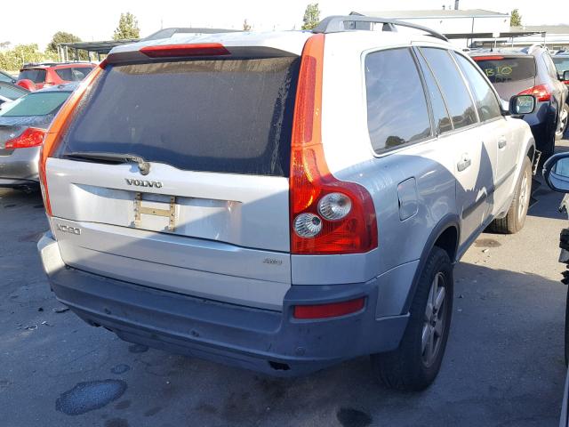 YV1CZ592X51194438 - 2005 VOLVO XC90 GRAY photo 4