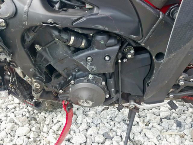 JYARN23E7DA015991 - 2013 YAMAHA YZFR1 RED photo 7