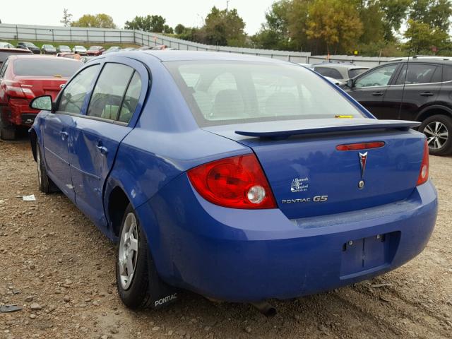 1G2AL55F087102511 - 2008 PONTIAC G5 SE BLUE photo 3